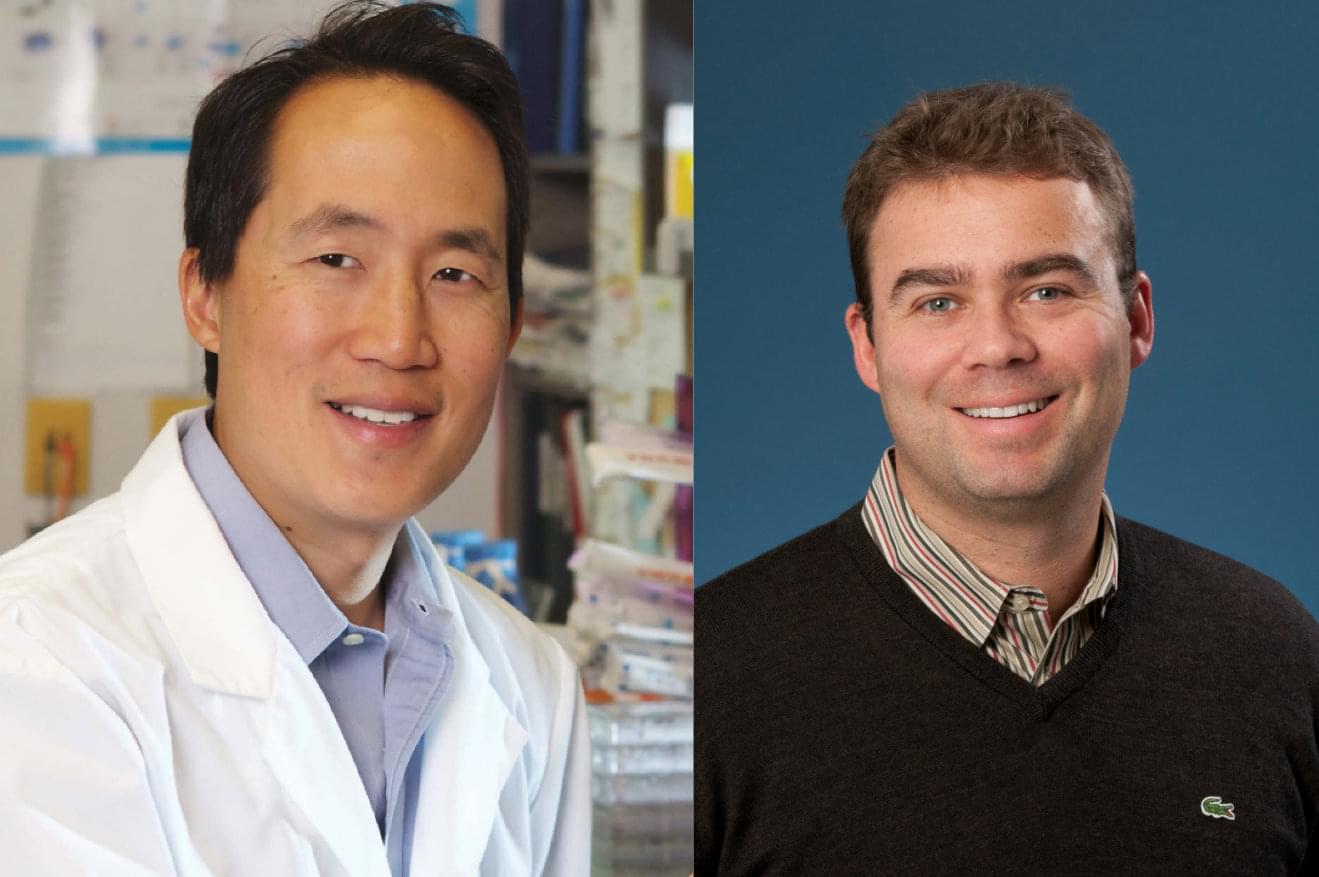 Dr Stanley Liu (left) and Dr Thomas Kislinger (right) - CCS funded prostate cancer researchers